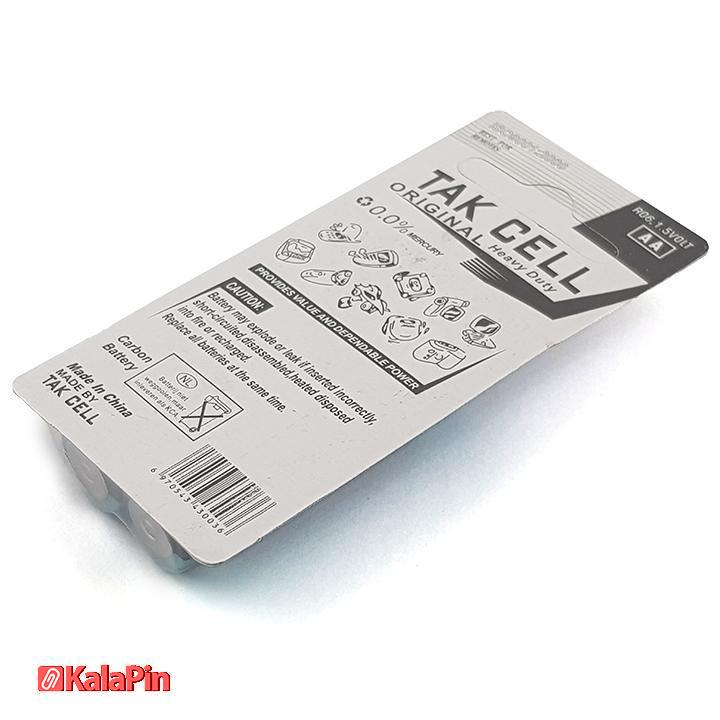 2 باتری قلمی Takcellمدل Super Heavy Duty - Image 2