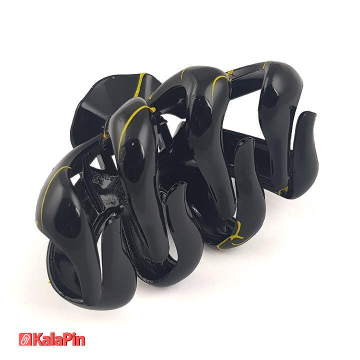 4 پک 6 تایی کلیپس گوجه ای مشکی رگه ای - Image 4