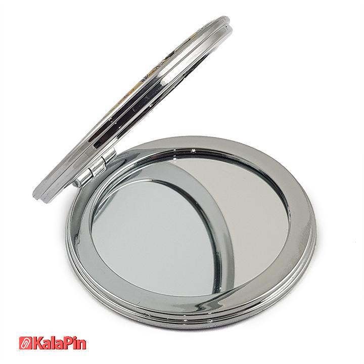 6 آینه کیفی استیل دایره ای - Image 6