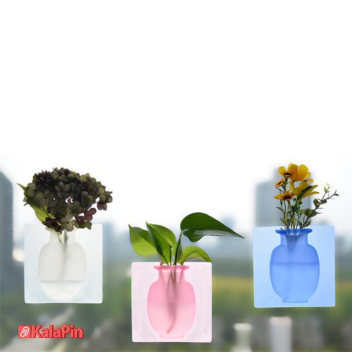 10 گلدان سیلیکونی چسبدار - Image 10