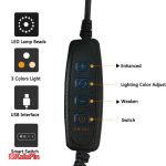 رینگ لایت مدل ZD-666 با پایه بلند - تصویر 6