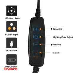 رینگ لایت مدل ZD-666 با پایه بلند - Image 6