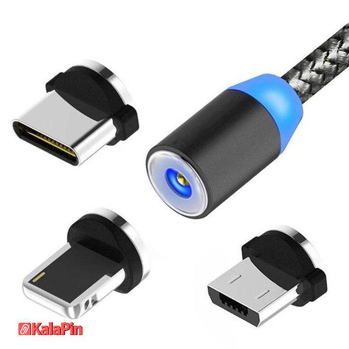1 کابل فست شارژ مگنتی دکین مدل A59 - Image 2
