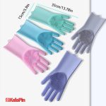 دستکش سیلیکونی پرزدار - تصویر 5