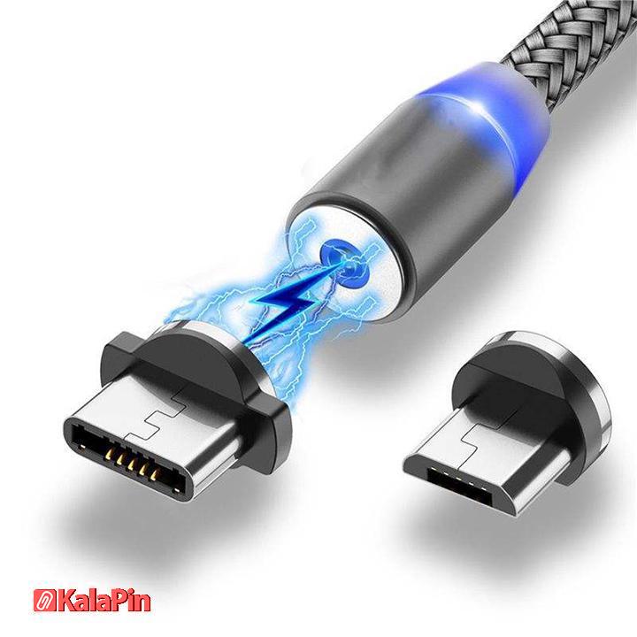 5 کابل فست شارژ مگنتی دکین مدل A59 - Image 5