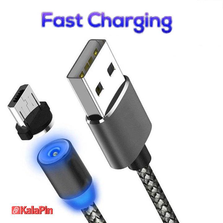 6 کابل فست شارژ مگنتی دکین مدل A59 - Image 4