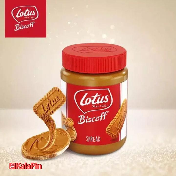6 کرم بیسکویت لوتوس ۴۰۰ گرم Lotus Biscoff - تصویر 1