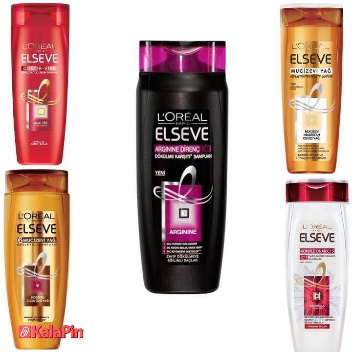 Untitled design (1) شامپو مو لورآل سری L'oreal Elseve حجم 450 میلی لیتر - تصویر 1