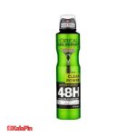 اسپری ضد تعریق مردانه لورآل سری Men Expert حجم 250 میلی لیتر - تصویر 7