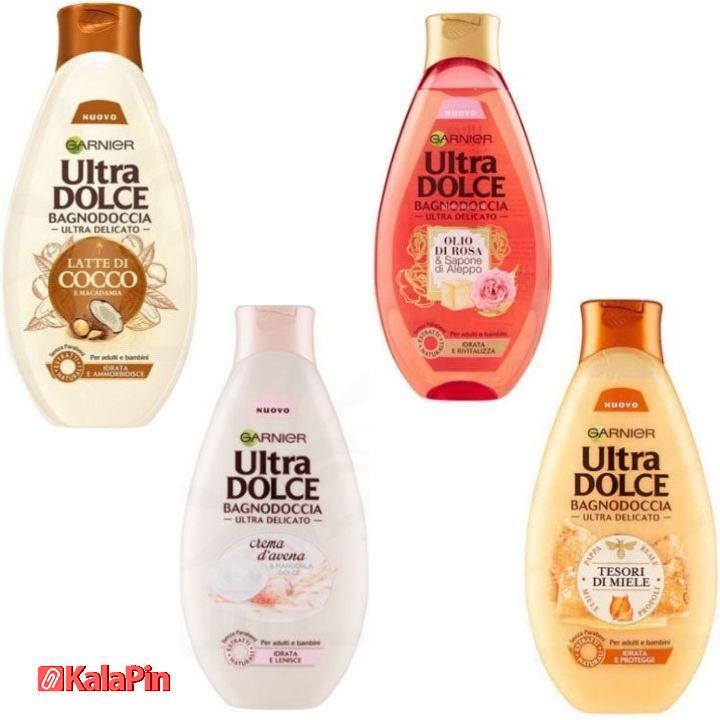 Untitled design شامپو بدن گارنیه سری Ultra Dolce با حجم 500 میل - تصویر 1