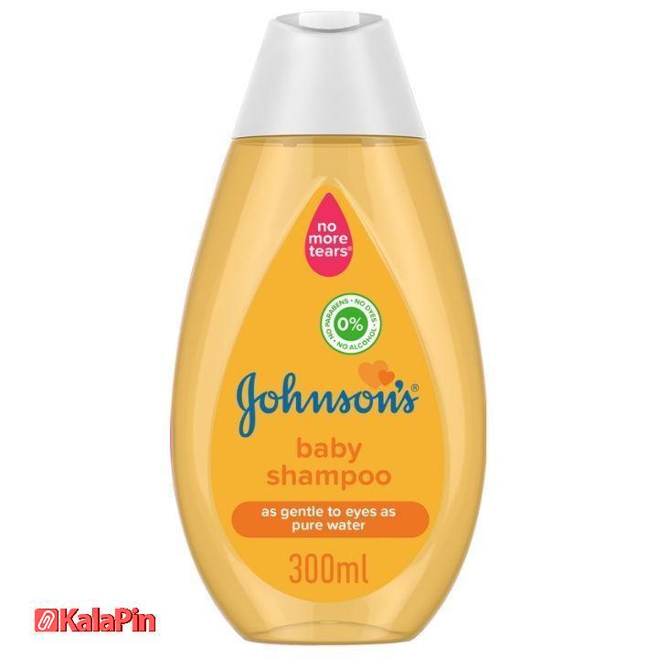 Untitled design شامپو بچه طلایی جانسون حجم 300 میلی لیتر - تصویر 1