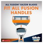 تیغ یدک 4 عددی ژیلت فیوژن پاور Gillette Fusion Power - تصویر 2