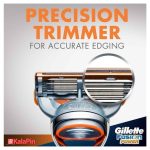 تیغ یدک 4 عددی ژیلت فیوژن پاور Gillette Fusion Power - تصویر 3