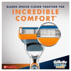 تیغ یدک 4 عددی ژیلت فیوژن پاور Gillette Fusion Power - Image 4