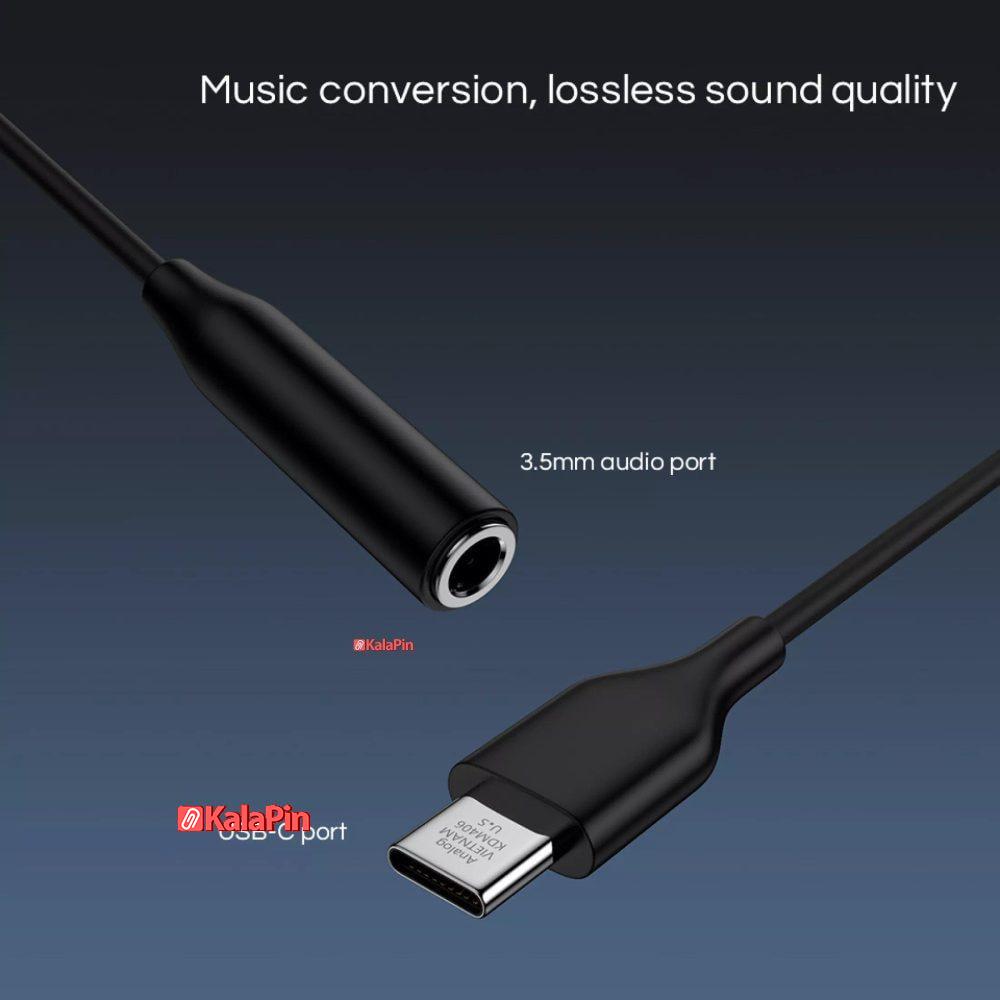 1 مبدل USB-C به جک 3.5 میلی متری - Image 2