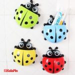 جا مسواکی مدل کفشدوزک 4 عدد