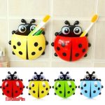 جا مسواکی مدل کفشدوزک 4 عدد - تصویر 6