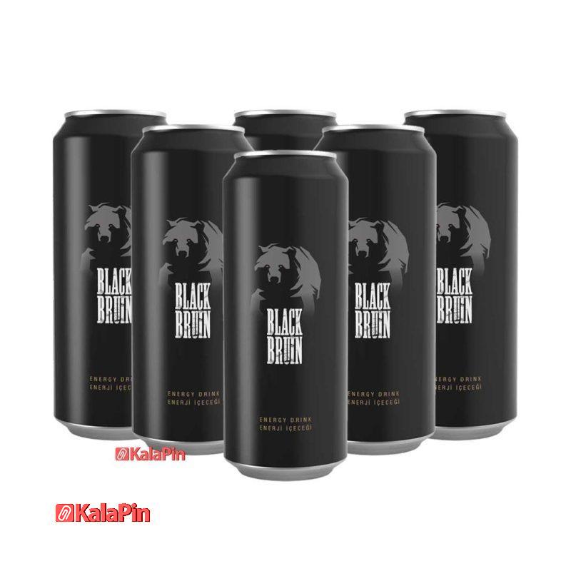 black-bruin-6-pack پکیج 6 تایی نوشابه انرژی زا بلک برن Black Bruin - تصویر 1