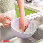 آبکش برنج شوی دسته دار هوم کت - تصویر 2