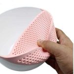 آبکش برنج شوی دسته دار هوم کت - تصویر 5