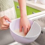 آبکش برنج شوی دسته دار - تصویر 5