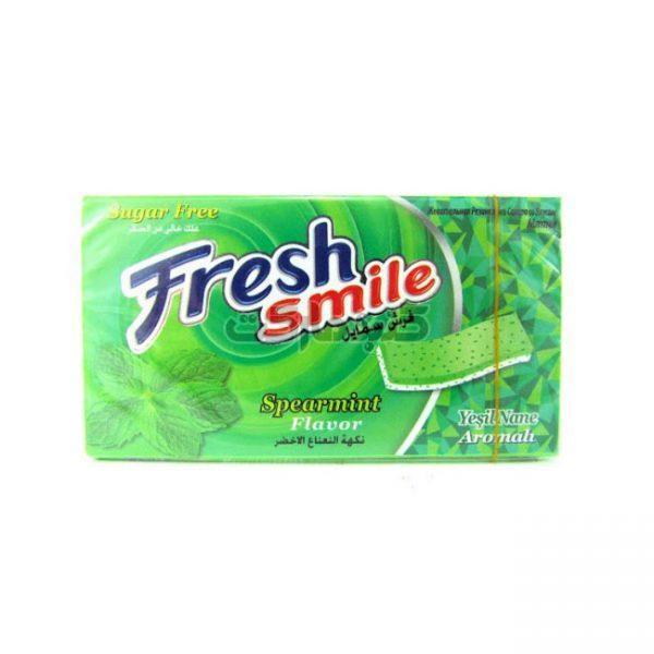 آدامس نعنایی تند بدون شکر فرش اسمایل Fresh Smile Spicy mint gum without sugar_60c0c6b32a871.jpeg آدامس نعنایی تند بدون شکر فرش اسمایل Fresh Smile Spicy mint gum without sugar - تصویر 1