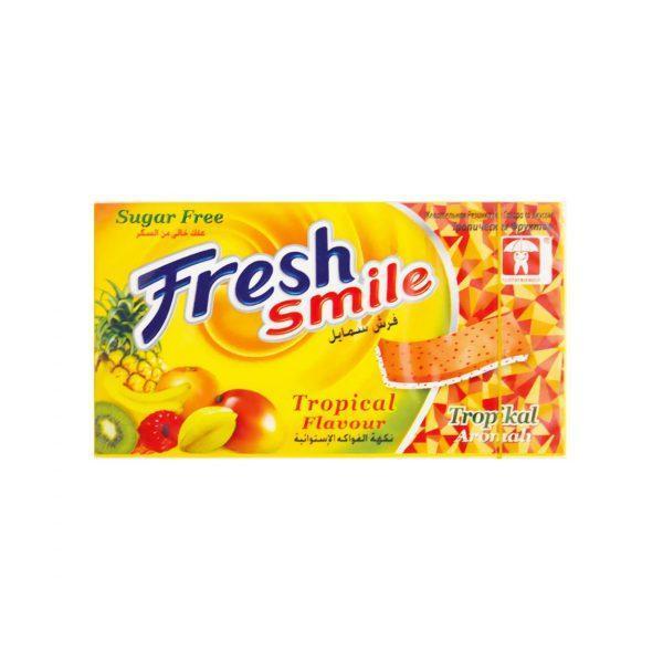آدامس چند میوه بدون شکر فرش اسمایل Fresh Smile Multi-fruit chewing gum without sugar_60c0c6acc2cd1.jpeg آدامس چند میوه بدون شکر فرش اسمایل Fresh Smile Multi-fruit chewing gum without sugar - تصویر 1
