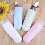 جا مسواک و خمیر دندان یا جا قاشق و چنگال مسافرتی چندکاره - تصویر 4