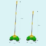 جارو دستی نپتون ، چرخشی دسته دار بلند کموود kemwood - تصویر 5