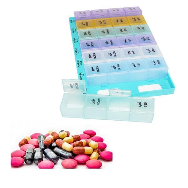 جعبه قرص هفتگی و روزانه دکتر مید Doctors made_60cb422a5f418.jpeg جعبه قرص هفتگی و روزانه دکتر مید Doctors made - Image 1