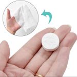 دستمال کاغذی فشرده بسته 10 عددی