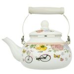 ست کتری و قوری لعابی کد 01 - تصویر 2