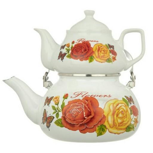 ست کتری و قوری لعابی کد 04 با ارسال رایگان_60cc5611ef82c.jpeg ست کتری و قوری لعابی کد 04 - تصویر 1