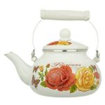 ست کتری و قوری لعابی کد 04 - تصویر 2