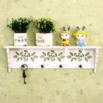 شلف دیواری جا آویز حوله