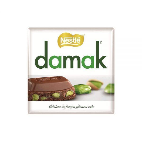 شکلات داماک Damak پسته ای نستله 80 گرمی Nestle Damak pistachio chocolate 80 grams_60c0c994c4244.jpeg شکلات داماک Damak پسته ای نستله 80 گرمی Nestle Damak pistachio chocolate 80 grams - Image 1