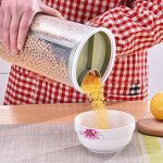 ظرف پلاستیکی چهار قسمتی حبوبات