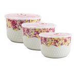 ظروف سه تکه سرامیکی درب سوپاپ دار - تصویر 3