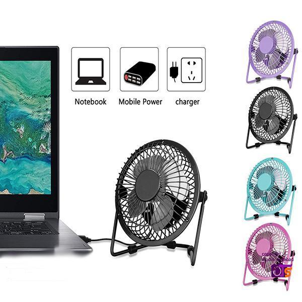 مینی پنکه فلزی رومیزی چهار پره USB دار_60cb480551efd.jpeg مینی پنکه فلزی رومیزی چهار پره USB دار - Image 2