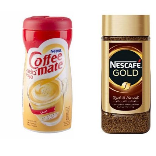 نسکافه گلد 100 گرم و کافی میت 400 گرم_60cc662de2ef6.jpeg نسکافه گلد 100 گرم و کافی میت 400 گرم - Image 1