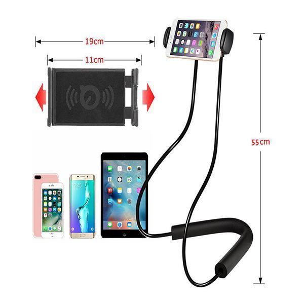 هولدر گردنی چندکاره موبایل برند بیسوس_60cb4897bf81b.jpeg هولدر گردنی چندکاره موبایل - Image 2