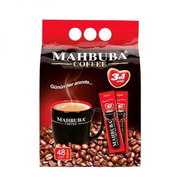 پودر قهوه فوری محبوبا بسته 48 عددی 3 در1 Mahbuba instant coffee powder 48 packs 3 in 1_60c0c685d95b0.jpeg پودر قهوه فوری محبوبا بسته 48 عددی 3 در1 Mahbuba instant coffee powder 48 packs 3 in 1 - Image 1