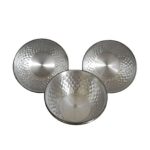 پیاله چکشی 3 عددی سایز متوسط آلومینیومی - تصویر 2