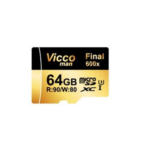 کارت حافظه رم microSDXC ویکو من Final 600X کلاس 10 UHS-I U3 ظرفیت 64 گیگابایت_60cc61c804b6c.jpeg کارت حافظه رم microSDXC ویکو من Final 600X کلاس 10 UHS-I U3 ظرفیت 64 گیگابایت - Image 1