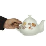 کتری و قوری لعابی کد 03 - تصویر 3