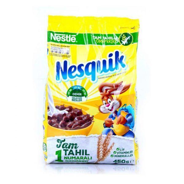 کورن فلکس شکلاتی توپی نسکوئیک Nesquik Nesquick Chocolate cornflakes_60b895e53001d.jpeg کورن فلکس شکلاتی توپی نسکوئیک Nesquik Nesquick Chocolate cornflakes - Image 1