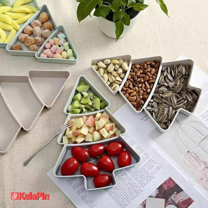 Untitled design ظرف سرو تنقلات و میوه مدل کاج - Image 2