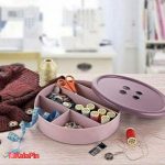 جعبه نخ و سوزن طرح دکمه - تصویر 3
