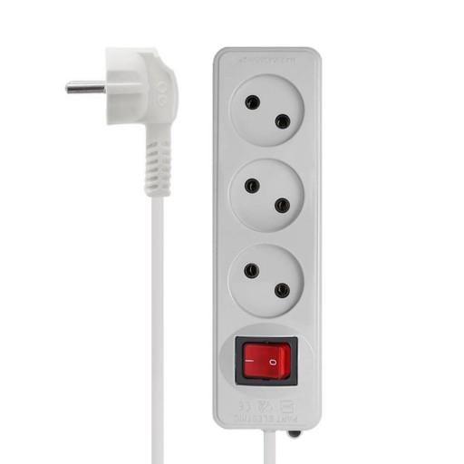 چند راهی برق کلیددار (سه راهی) گارانتی دار_60eef6b7b4ec3.jpeg سه راهی برق استاندارد با 2سال گارانتی شرکتی - Image 1