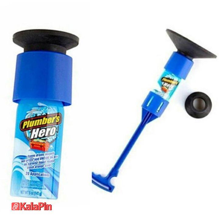 Untitled design (1) کیت لوله و چاه باز کن دستی Plumber Hero پلامبر هیرو - Image 1